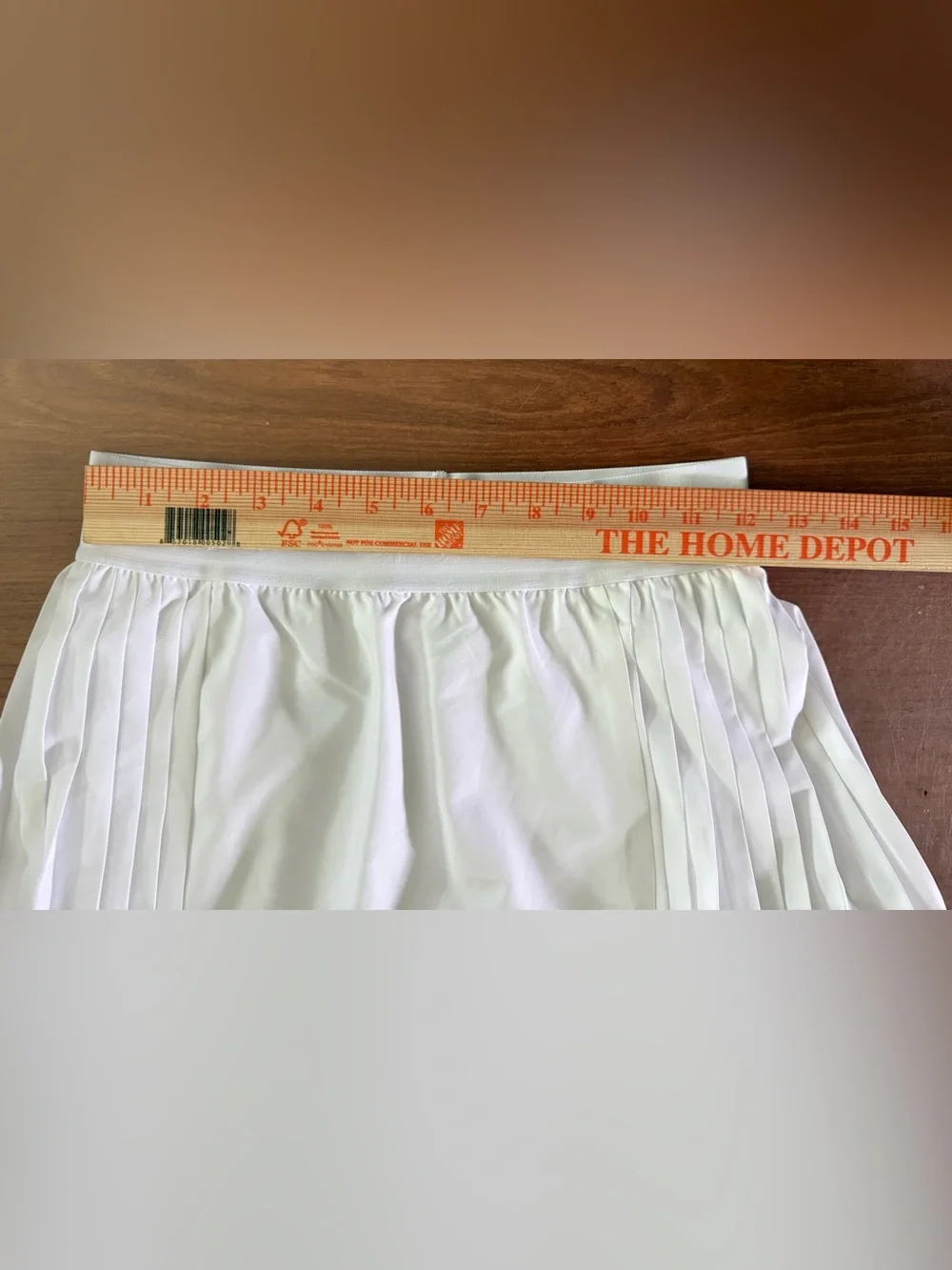 Alo Yoga Grand Slam Tennis Skirt XS White Pleated Athletic Skort Built In Shorts
